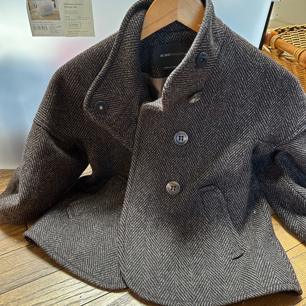 BCBG tweed jacket